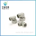 Female Swivel Metric Elbow Hydraulic Fitting Adapter